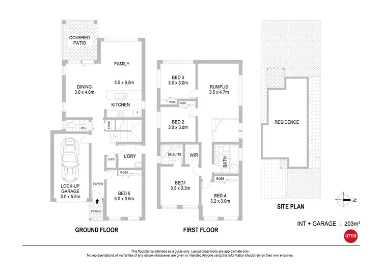 Floorplan of Homely house listing, 42 Scarlet Beach Street, Bardia NSW 2565