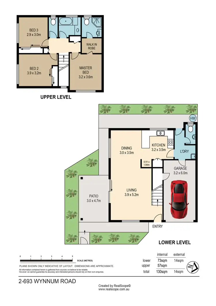 Floorplan of Homely townhouse listing, 2/693 Wynnum Road, Morningside QLD 4170