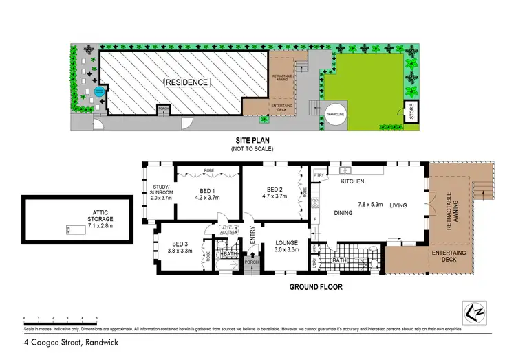 Floorplan of Homely house listing, 4 Coogee Street, Randwick NSW 2031