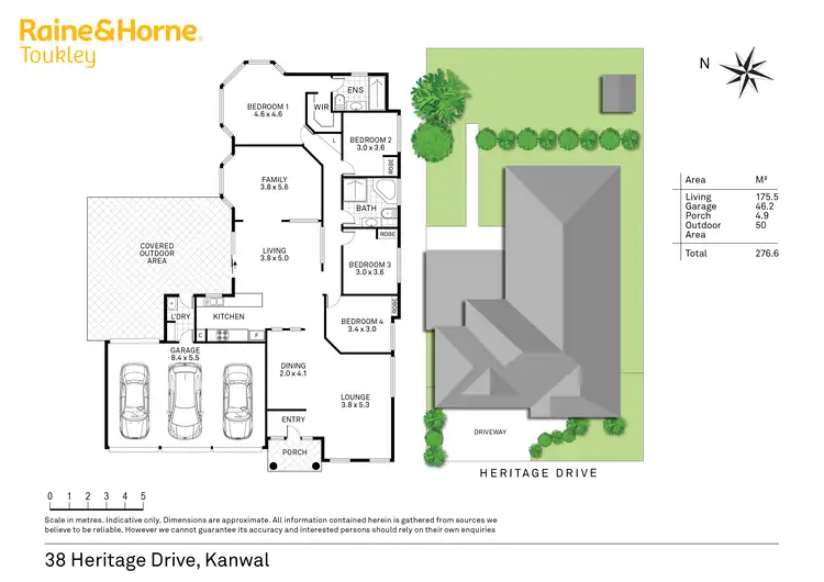 Floorplan of Homely house listing, 38 Heritage Drive, Kanwal NSW 2259