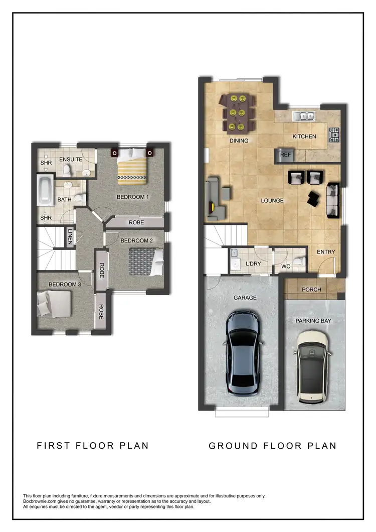 Floorplan of Homely townhouse listing, 30/11 Federation Street, Wynnum West QLD 4178