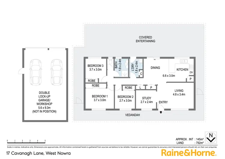 Floorplan of Homely house listing, 17 Cavanagh Lane, West Nowra NSW 2541