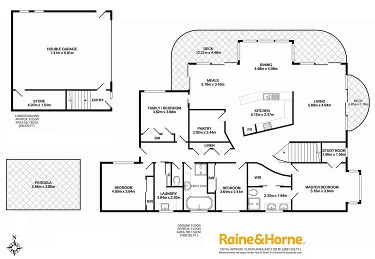 Floorplan of Homely house listing, 78 Vista Avenue, Catalina NSW 2536