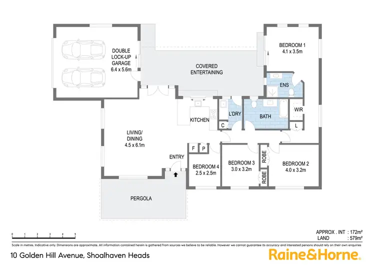 Floorplan of Homely house listing, 10 Golden Hill Avenue, Shoalhaven Heads NSW 2535
