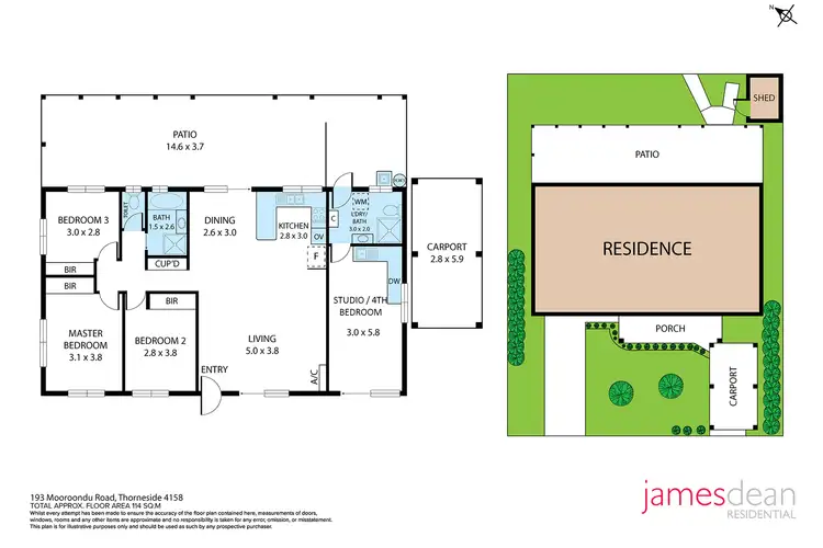 Floorplan of Homely house listing, 193 Mooroondu Road, Thorneside QLD 4158
