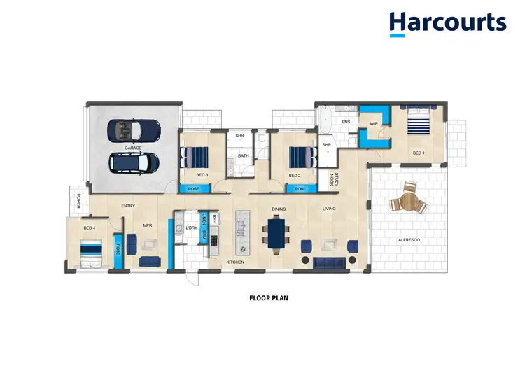 Floorplan of Homely house listing, 11 Sunray Avenue, Palmview QLD 4553