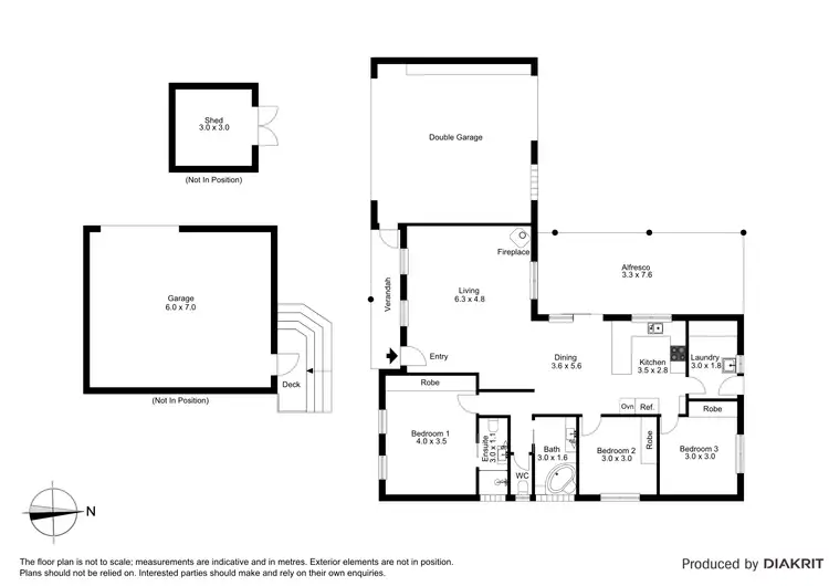 Floorplan of Homely house listing, 13 Flinders Street, Bittern VIC 3918