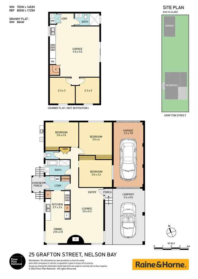Floorplan of Homely house listing, 25 Grafton Street, Nelson Bay NSW 2315