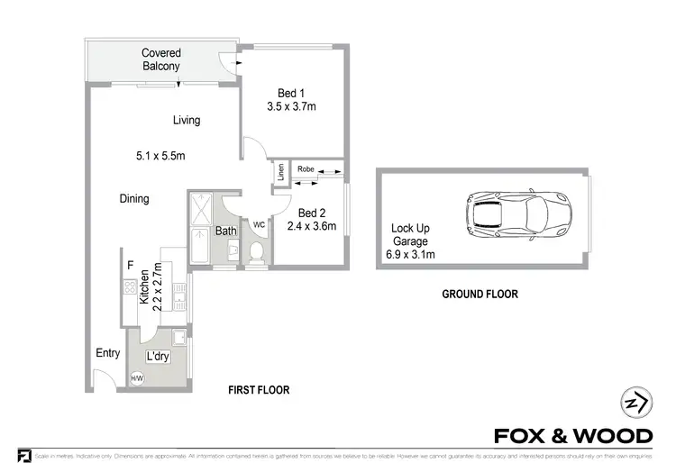 Floorplan of Homely unit listing, 1/6-8 Moani Avenue, Gymea NSW 2227