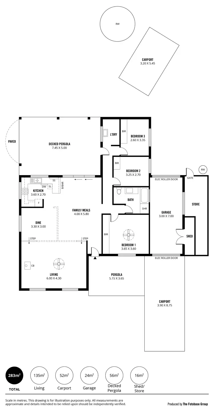Floorplan of Homely house listing, 31 Anderson Grove, Mccracken SA 5211