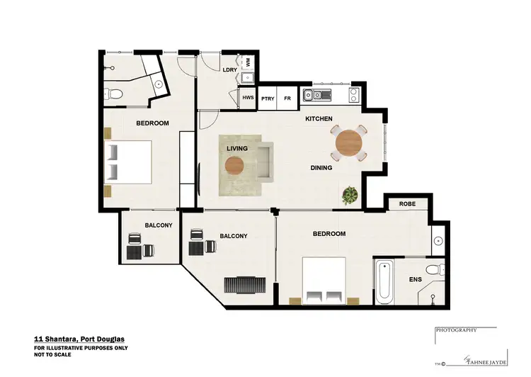 Floorplan of Homely apartment listing, 11/27-31 Davidson Street, Port Douglas QLD 4877