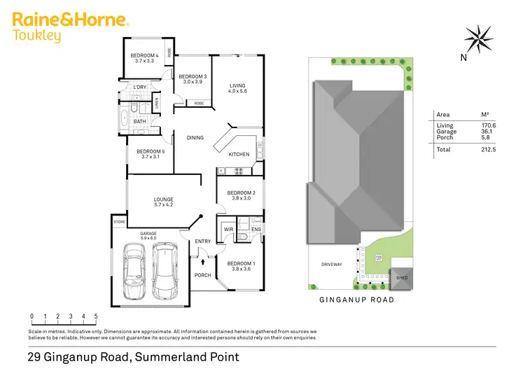 Floorplan of Homely house listing, 29 Ginganup Road, Summerland Point NSW 2259