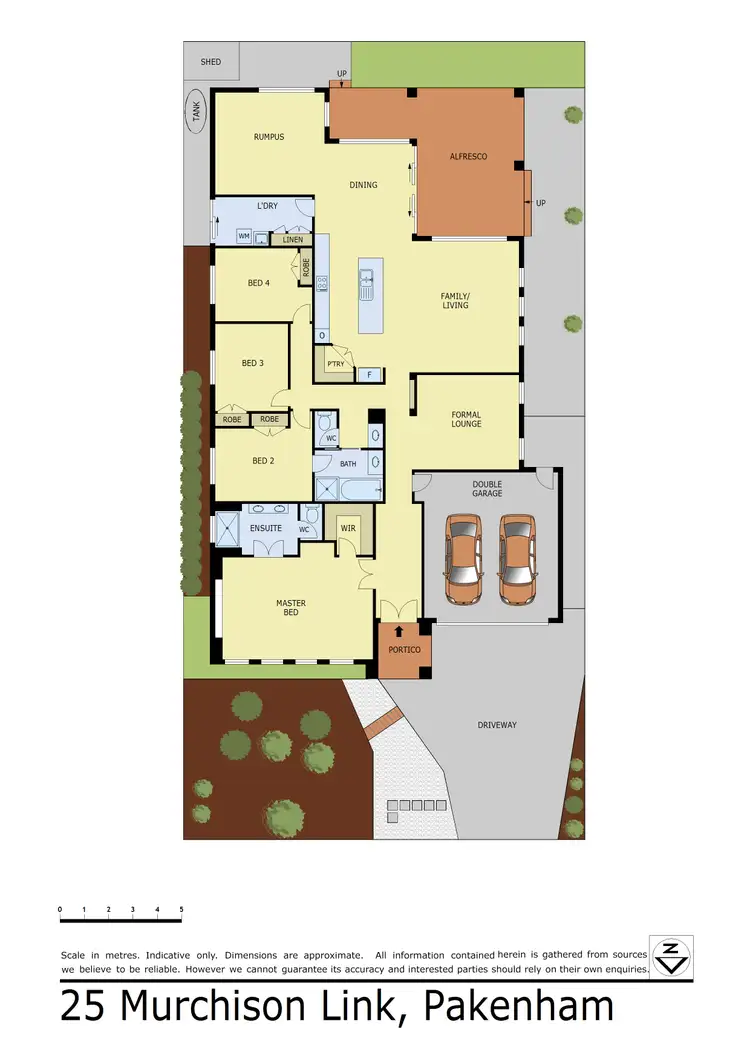 Floorplan of Homely house listing, 25 Murchison Link, Pakenham VIC 3810