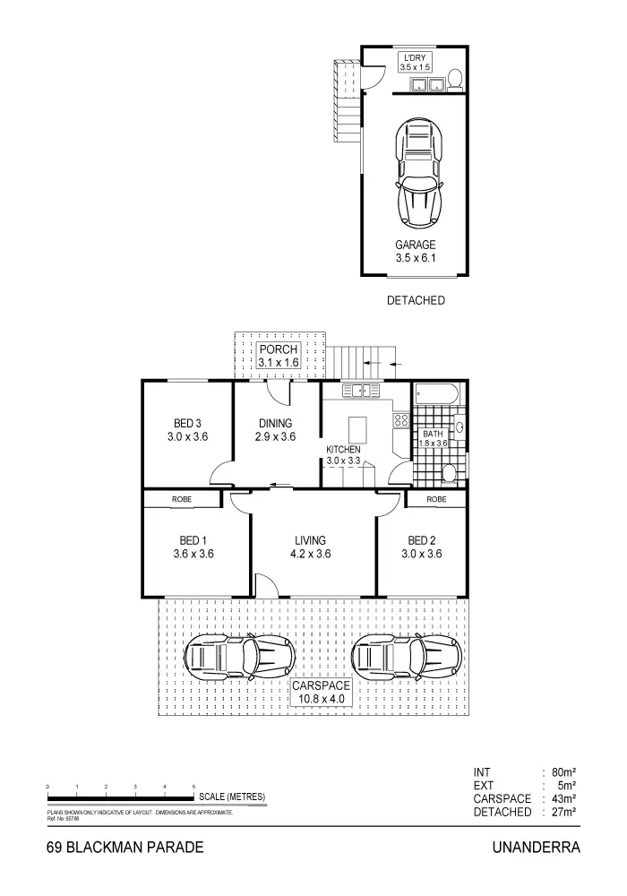Floorplan of Homely house listing, 69 Blackman Parade, Unanderra NSW 2526