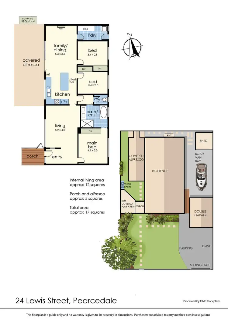 Floorplan of Homely house listing, 24 Lewis Street, Pearcedale VIC 3912