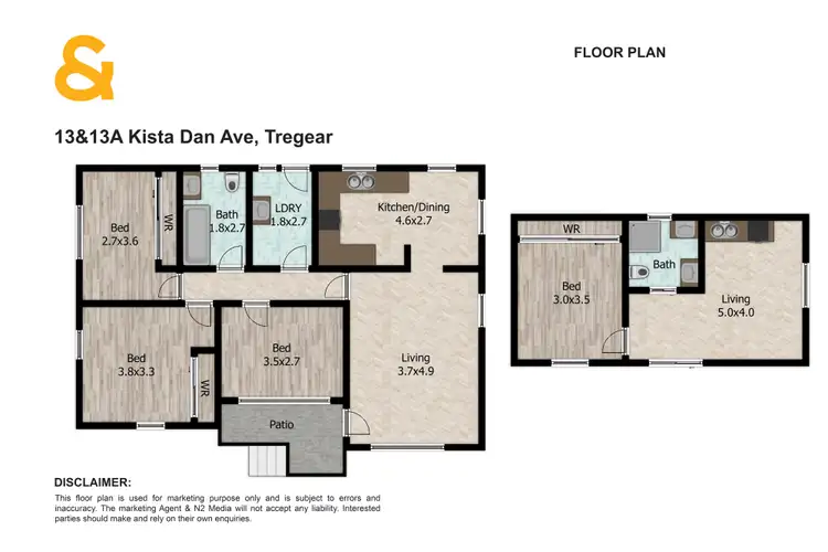 Floorplan of Homely house listing, 12/35 Kista Dan Avenue, Tregear NSW 2770