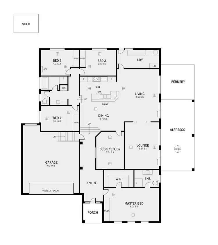 Floorplan of Homely house listing, 2 Bluegum Court, Flagstaff Hill SA 5159