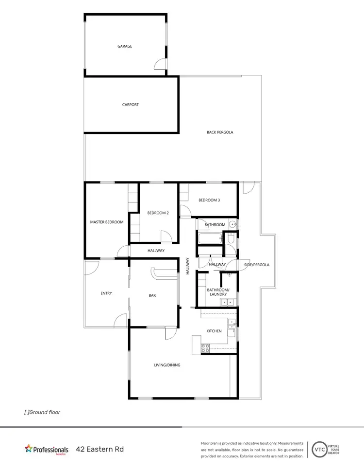 Floorplan of Homely house listing, 42 Eastern Road, Geraldton WA 6530