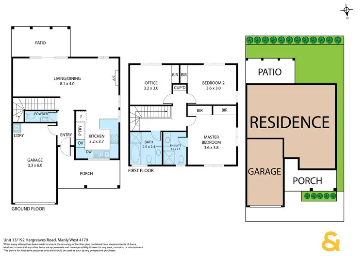 Floorplan of Homely house listing, 13/192 Hargreaves Road, Manly West QLD 4179