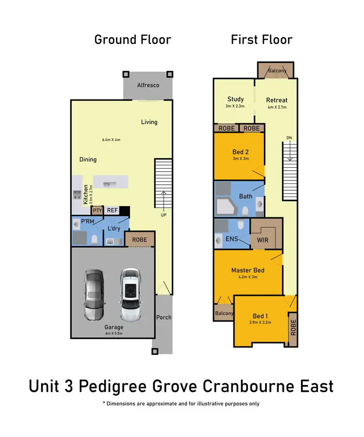 Floorplan of Homely house listing, 19 Pedigree Grove, Cranbourne East VIC 3977