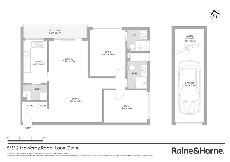Floorplan of Homely apartment listing, 5/512-514 Mowbray Road, Lane Cove NSW 2066