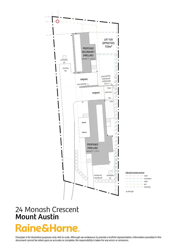 Floorplan of Homely house listing, 24 Monash Crescent, Mount Austin NSW 2650