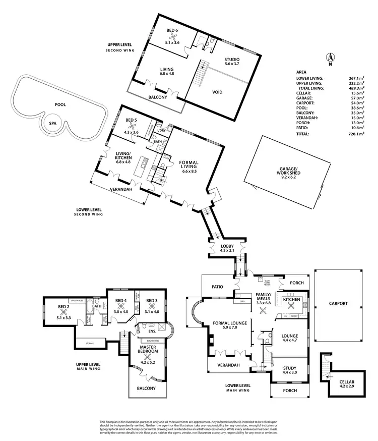Floorplan of Homely house listing, 407B Lobethal Road, Ashton SA 5137
