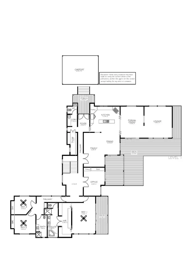 Floorplan of Homely house listing, 45-53 Howard Avenue, Boston via Port Lincoln, Boston SA 5607