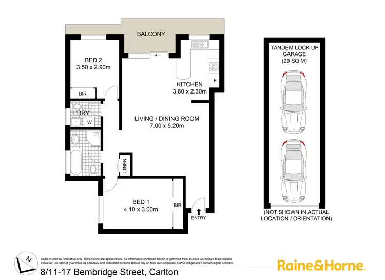 Floorplan of Homely unit listing, 8/11-17 Bembridge Street, Carlton NSW 2218