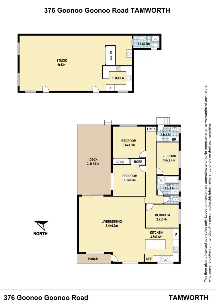 Floorplan of Homely house listing, 376 Goonoo Goonoo Road, Tamworth NSW 2340