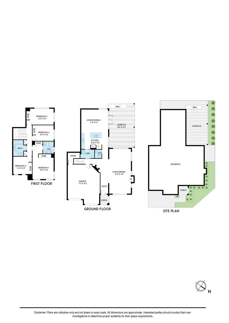 Floorplan of Homely house listing, 2 St Georges Crescent, Heatherton VIC 3202