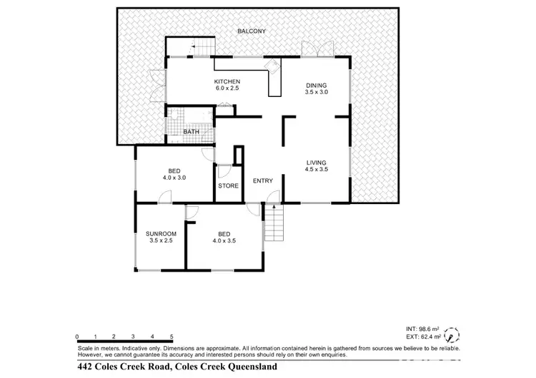 Floorplan of Homely house listing, 442 Coles Creek Road, Cooran QLD 4569