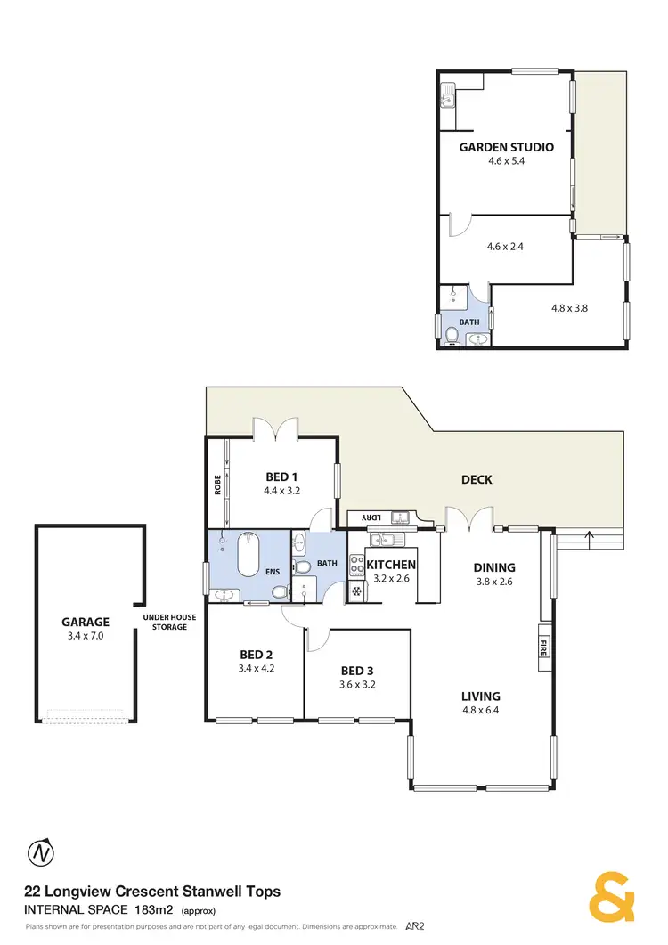 Floorplan of Homely house listing, 22 Longview Crescent, Stanwell Tops NSW 2508
