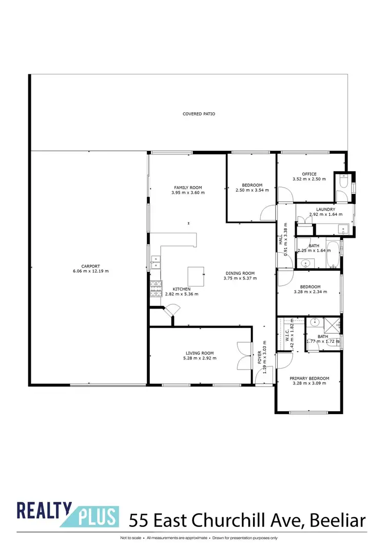 Floorplan of Homely house listing, 55 East Churchill Avenue, Beeliar WA 6164