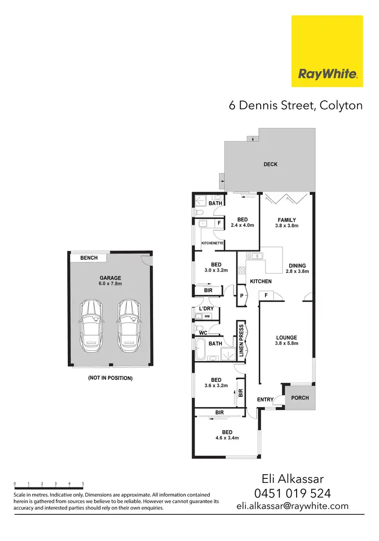 Floorplan of Homely house listing, 6 Dennis Street, Colyton NSW 2760