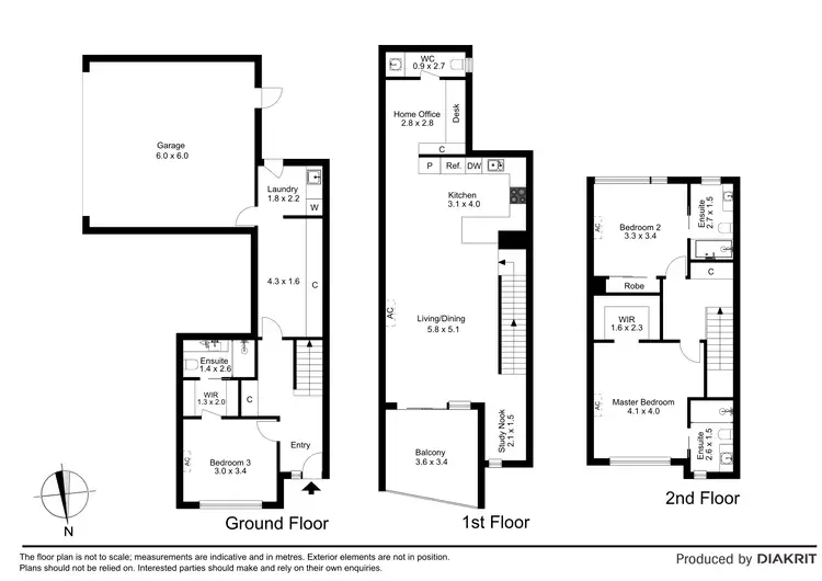 Floorplan of Homely house listing, 12/2 Lamb Street, Moonee Ponds VIC 3039