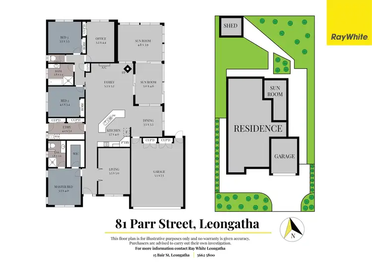 Floorplan of Homely house listing, 81 Parr Street, Leongatha VIC 3953