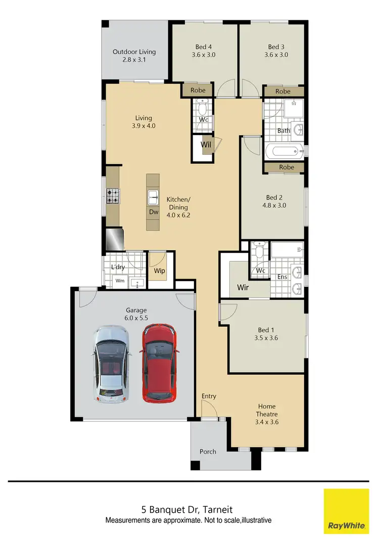 Floorplan of Homely house listing, 5 Banquet Drive, Tarneit VIC 3029