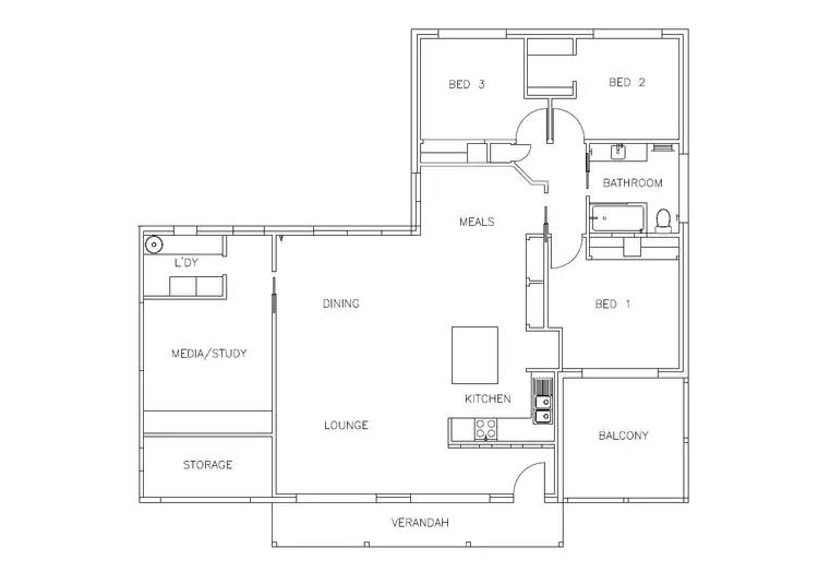 Floorplan of Homely house listing, 11 Rannoch Drive, West Nowra NSW 2541