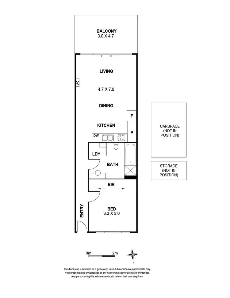 Floorplan of Homely apartment listing, 205/90 Epping Road, Epping VIC 3076