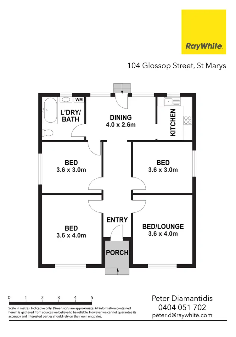 Floorplan of Homely house listing, 104 & 106 Glossop Street, St Marys NSW 2760