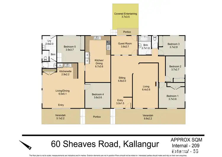 Floorplan of Homely house listing, 5/16 Sheaves Road, Kallangur QLD 4503