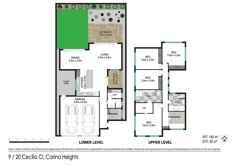 Floorplan of Homely townhouse listing, 9/20 Cecilia Close, Carina Heights QLD 4152