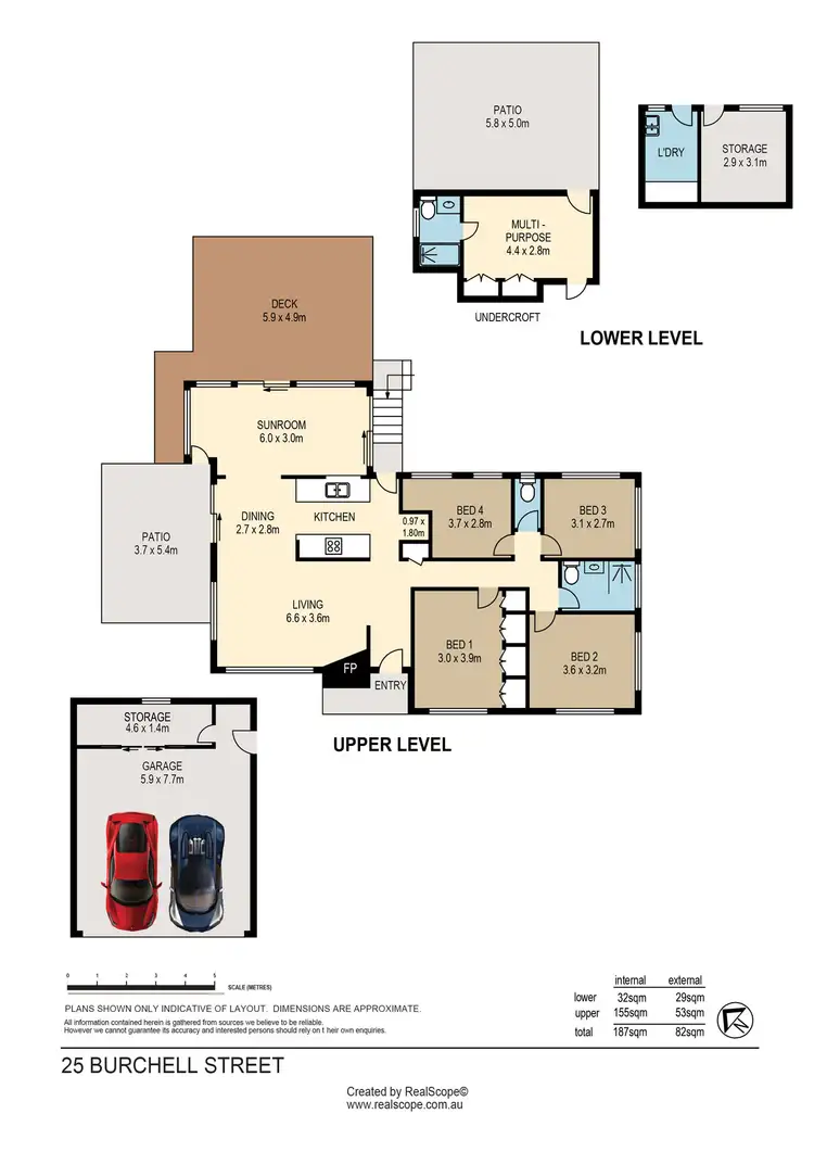 Floorplan of Homely house listing, 25 Burchell Street, Carina QLD 4152