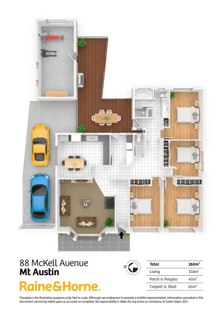 Floorplan of Homely house listing, 88 Mckell Avenue, Mount Austin NSW 2650