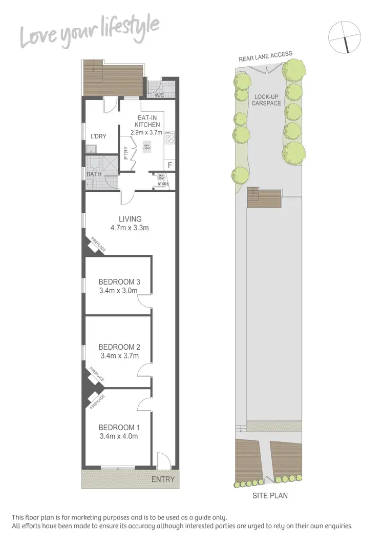 Floorplan of Homely house listing, 240 Addison Road, Marrickville NSW 2204