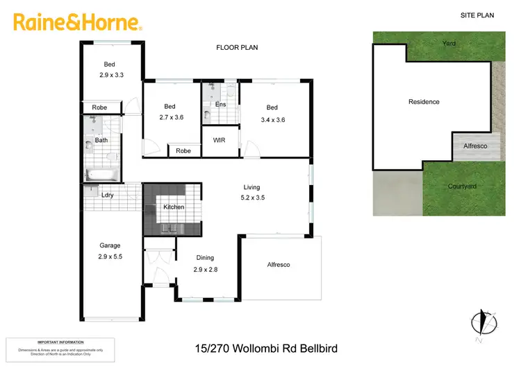 Floorplan of Homely house listing, 15/270 Wollombi Road, Bellbird NSW 2325