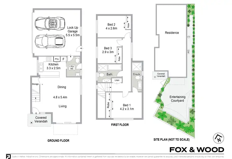 Floorplan of Homely townhouse listing, 6/278-280 Port Hacking Road, Miranda NSW 2228