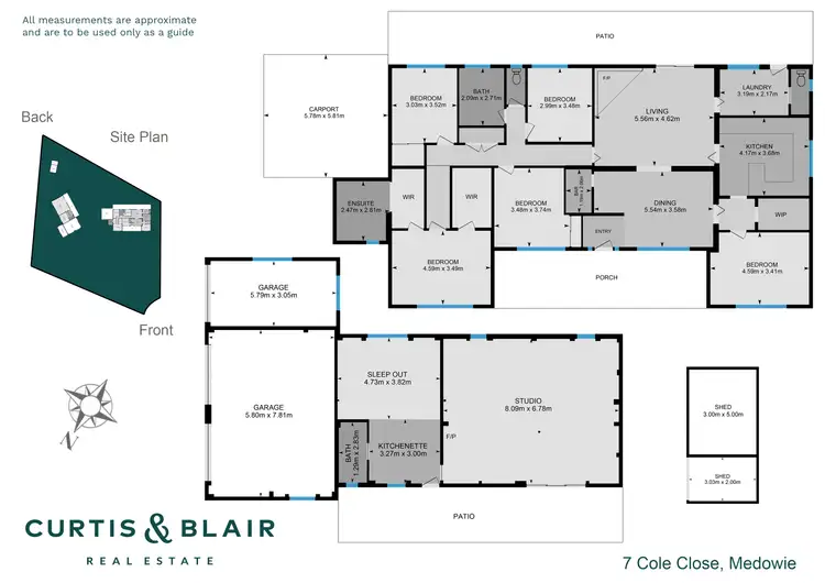 Floorplan of Homely house listing, 7 Cole Close, Medowie NSW 2318