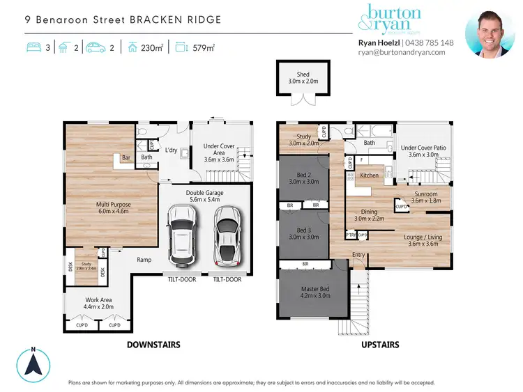 Floorplan of Homely house listing, 9 Benaroon Street, Bracken Ridge QLD 4017